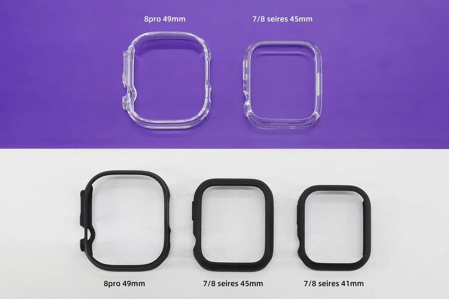 Leaked Apple Watch Pro cases by Sonny Dickson on Twitter